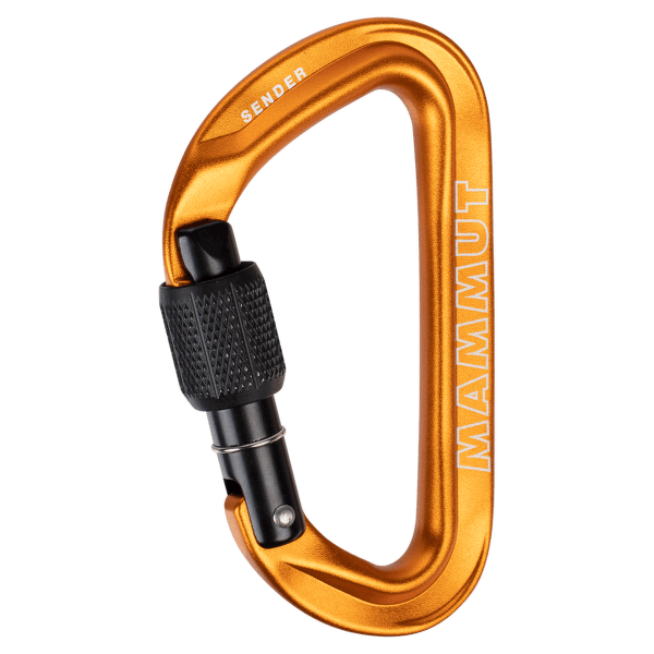 Karabína Mammut Sender Screwgate Gold 1571