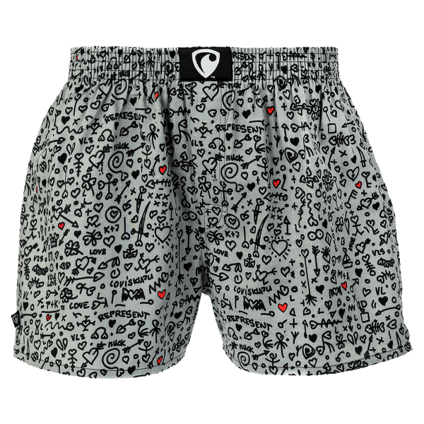 Trenky Represent EXCLUSIVE ALI LOVE GRAFFITTI Černá