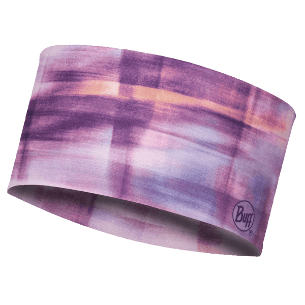 Čelenka Buff COOLNET UV® WIDE HEADBAND SEARY PURPLE SEARY PURPLE