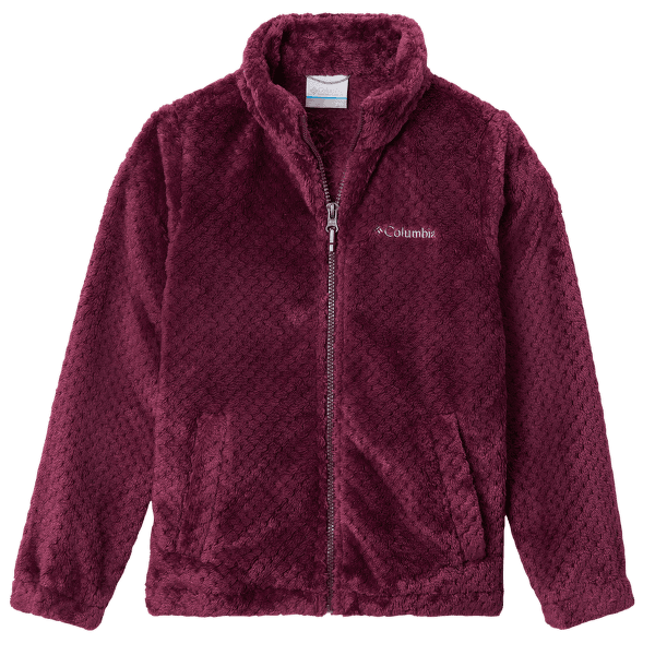 Mikina Columbia Fire Side Sherpa Full Zip Kids Marionberry 616