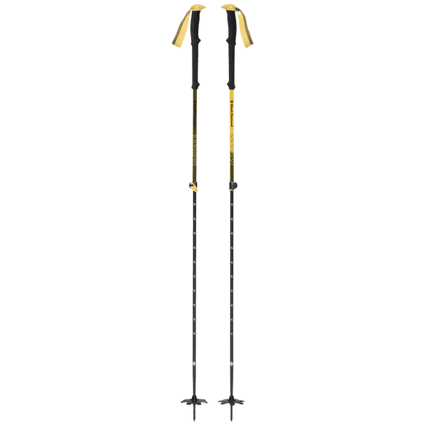 Palice Black Diamond EXPEDITION JC SKI POLES Yellow Johnny