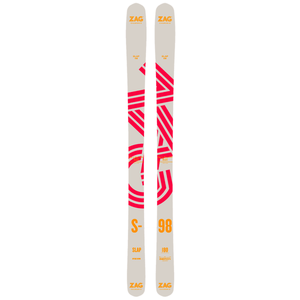 Lyže Zag SLAP 98 LADY WHITE CREAM/ORANGE