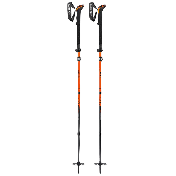 Palice Leki Sherpa FX Carbon Strong orange-denimblue