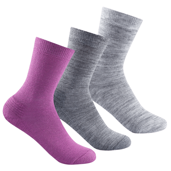 Ponožky Devold Daily Medium Sock 3PK Women 187 ANEMONE