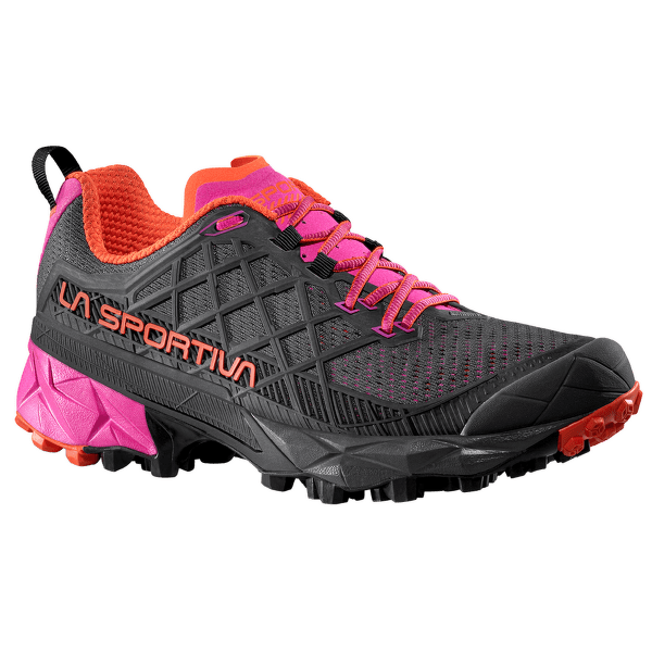 Topánky La Sportiva Akyra II Women Carbon/Cherry Tomato