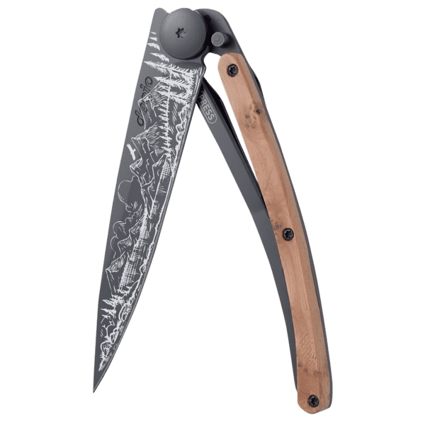 Nôž Deejo Mountain 37g Juniper Wood