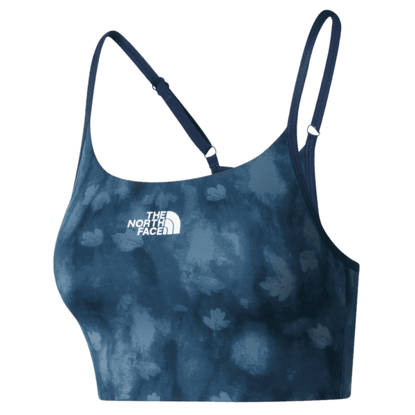 Podprsenka The North Face Flex Bra Print Women JZ9 SUMMIT NAVY DIFFUSED NATURE PRINT