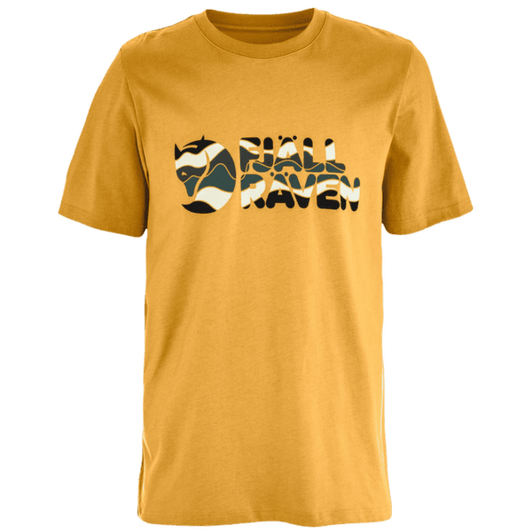 Tričko krátky rukáv Fjällräven Multicolor Logo T-Shirt Men Ochre