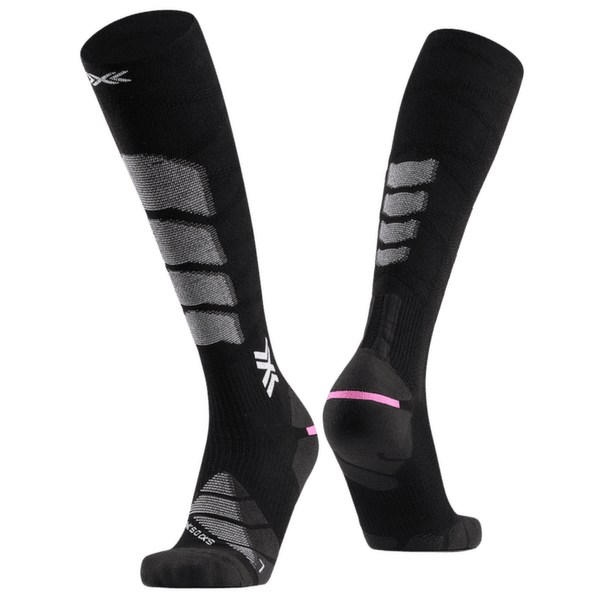 Podkolienky X-Bionic X-SOCKS® SKI ANATOMIX MERINO OTC X Black