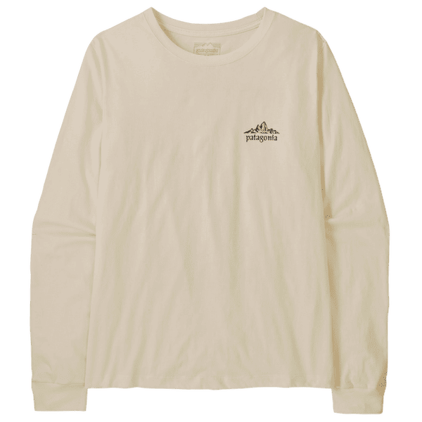 Tričko dlhý rukáv Patagonia LONG-SLEEVED CLOUD CRAG T-SHIRT Men Undyed Natural