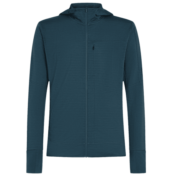 Mikina Icebreaker Merino Blend 300 RealFleece™ Descender LS Zip Men Abyss