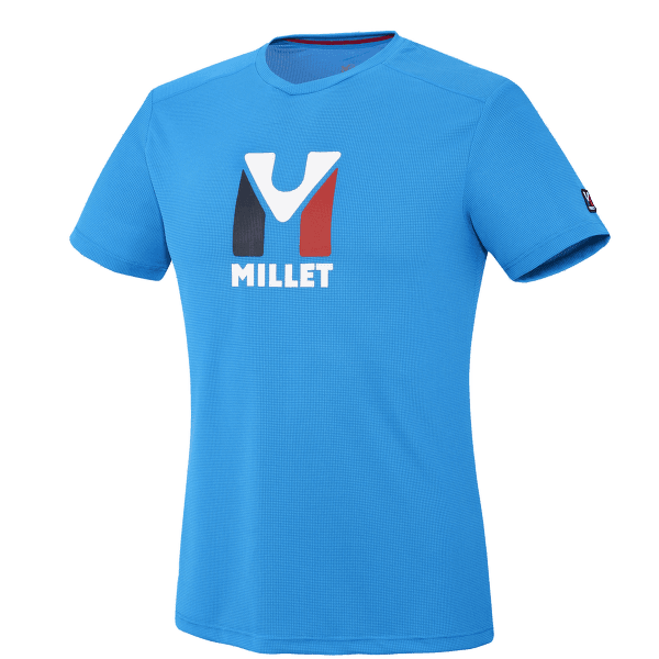 Tričko krátky rukáv Millet Trilogy Grid Logo TS SS LIGHT SKY