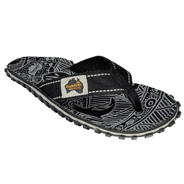 Žabky Gumbies Gumbies Black Signature Black Signature