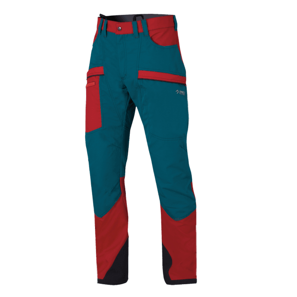Nohavice Direct Alpine Defender 4.0 petrol/red