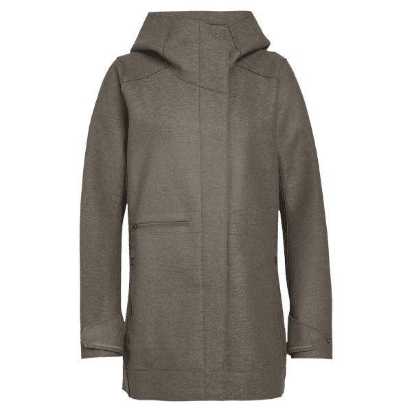 Bunda Icebreaker Ainsworth Hooded Jacket Women DRIFTWOOD