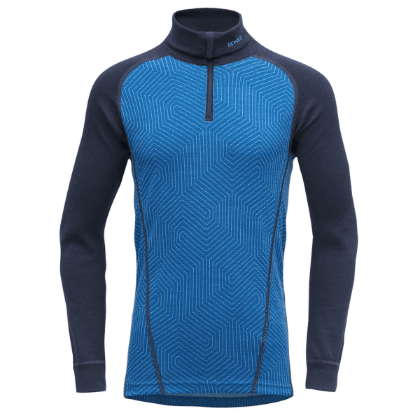 Tričko dlhý rukáv Devold Duo Active Junior Zip Neck (232-234) 291A Skydiver