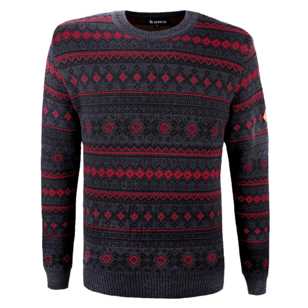 Sveter Kama Merino sweater Kama 4057 graphite