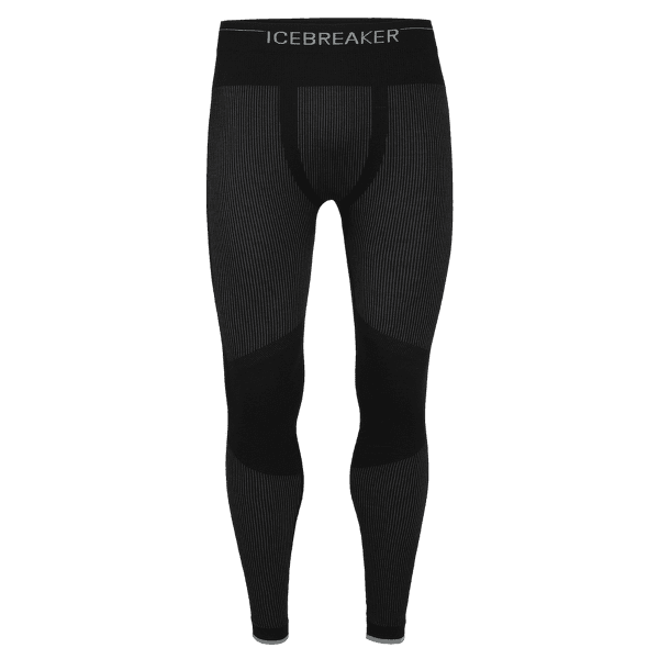 Legíny Icebreaker Zone Seamless Leggings Men 200 Black