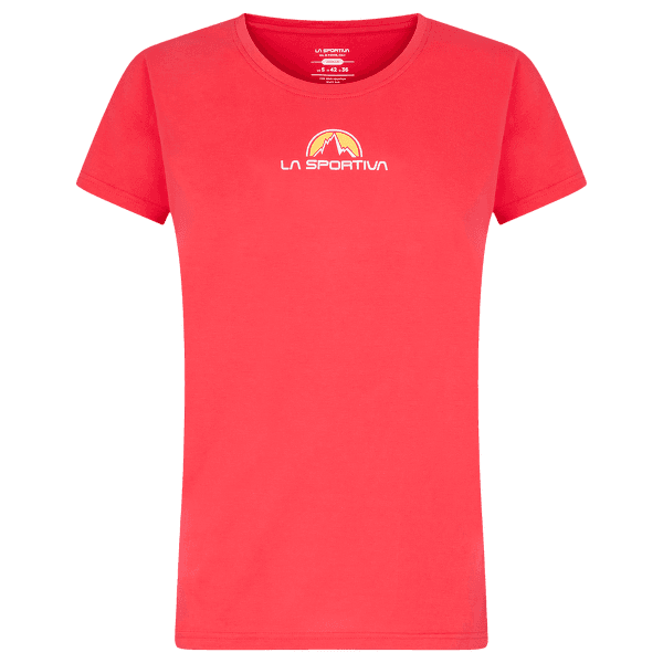 Tričko krátky rukáv La Sportiva FOOTSTEP TEE WOMEN Hibiscus