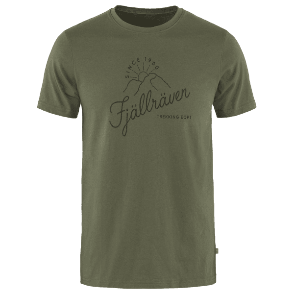 Tričko krátky rukáv Fjällräven Sunrise T-shirt Men Laurel Green