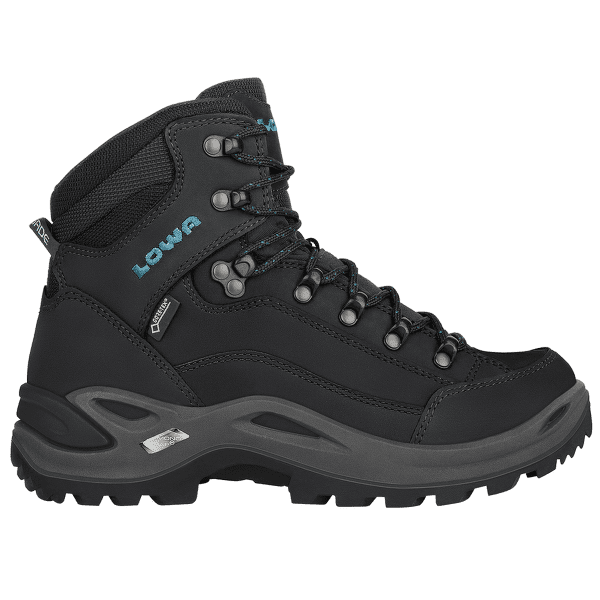 Topánky Lowa Renegade GTX Mid Women asphalt/turquoise