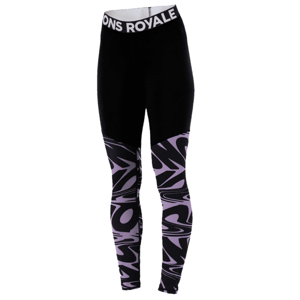 Legíny Mons Royale Cascade Merino Flex Legging Women Signal Lost Lupin