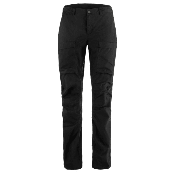 Nohavice Fjällräven Abisko Hybrid Trail Trousers Women Black