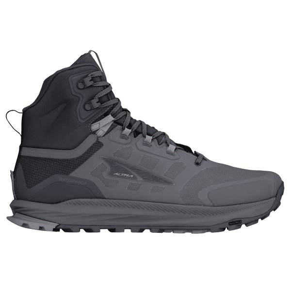 Topánky Altra Lone Peak 9 Waterproof Mid Men BLACK/GRAY