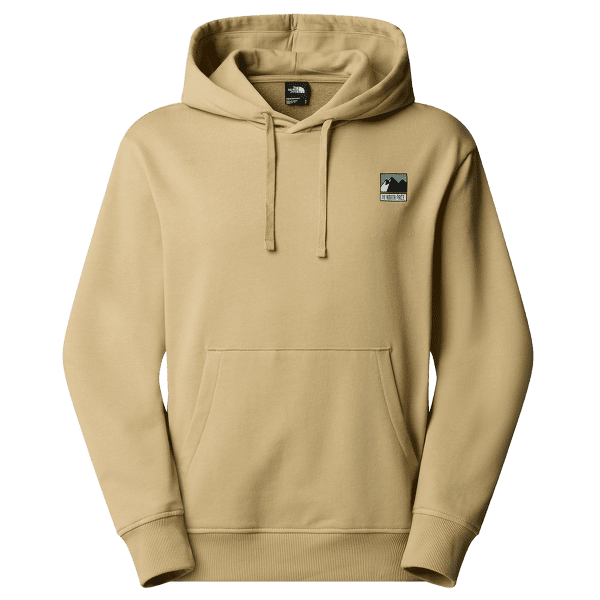 Mikina The North Face MOUNTAIN LOGO RELAXED HOODED SWEATSHIR Men Khaki Stone