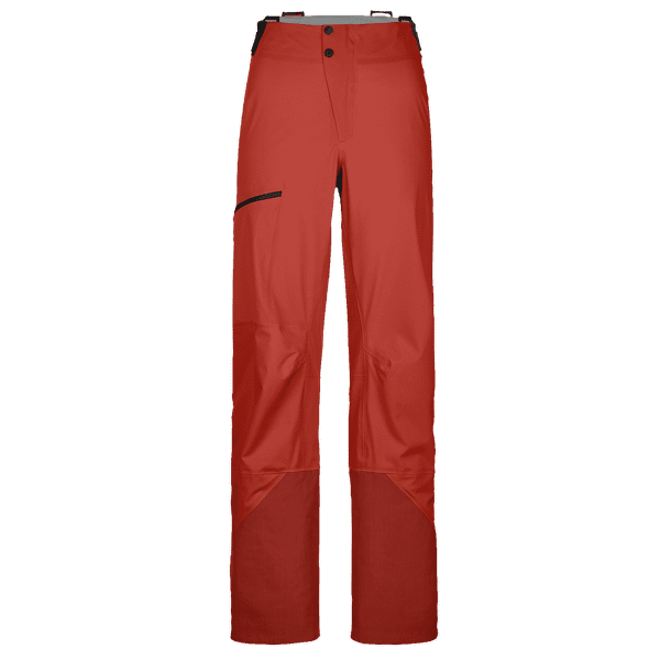 Nohavice Ortovox 3L ORTLER PANTS WOMEN 23501 sunset orange