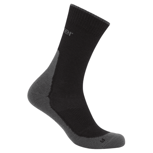 Ponožky Icebreaker Merino Hike+ Light Crew Men BLACK/OBSIDIAN