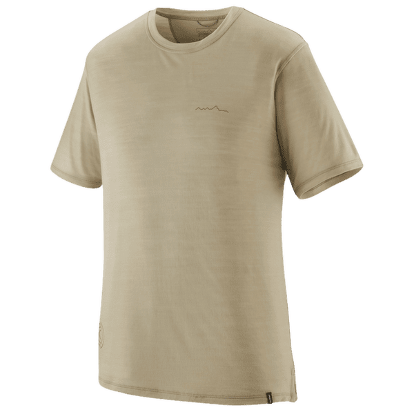 Tričko krátky rukáv Patagonia Capilene® Cool Merino Graphic Shirt Men Multi-Pitch: Weathered Stone