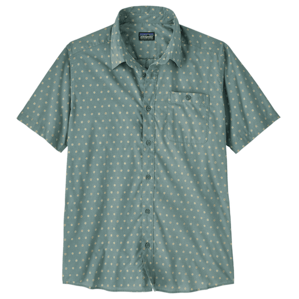 Košeľa krátky rukáv Patagonia Go To Shirt Men Suns: Blue Sage