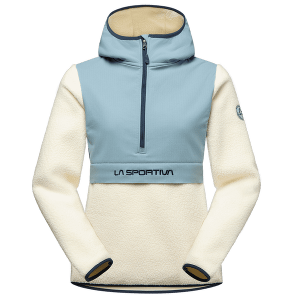 Mikina La Sportiva GUIDANCE SHERPA HOODY WOMEN Chalk/Limestone