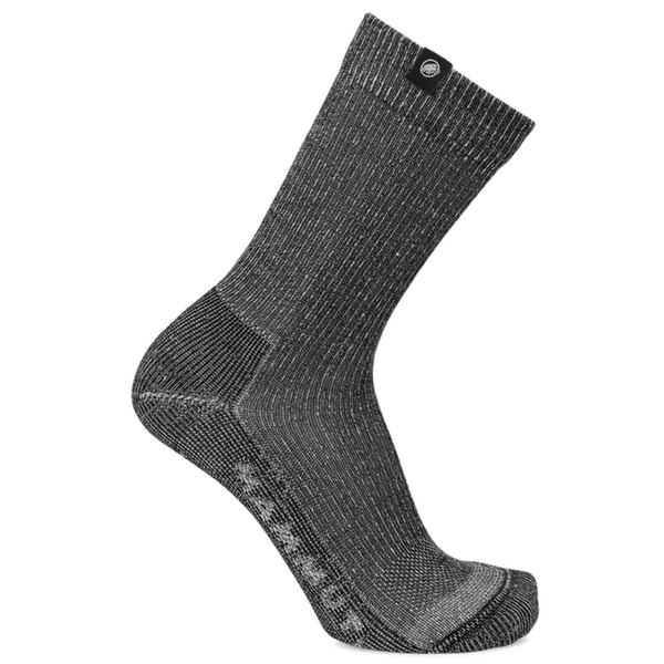 Ponožky Mammut HIKING FULL CUSHION CREW SOCKS black-white 0047