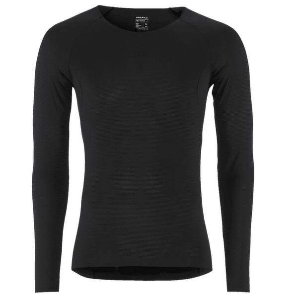 Tričko dlhý rukáv Craft Nanoweight LS Tee Men 9999 Black