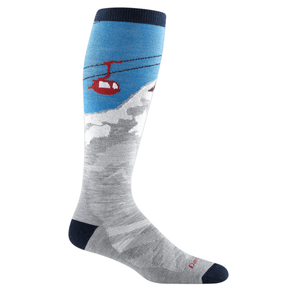 Podkolienky Darn Tough Heady Yeti OTC MidWeight With Cushion GRAY