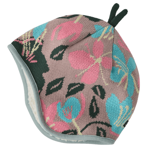 Čiapka Patagonia BABY REVERSIBLE BEANIE Hopes and Blooms: Fuzzy Mauve