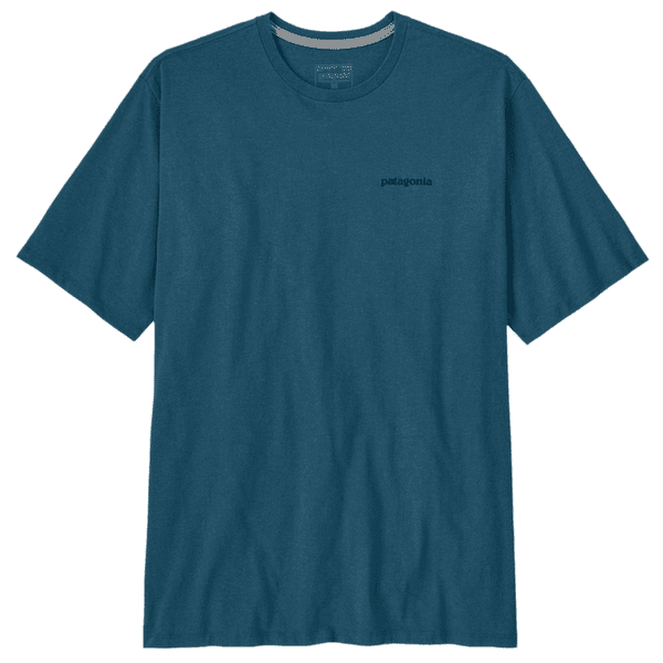 Tričko krátky rukáv Patagonia P-6 Logo Responsibili Tee Men Glacial Blue