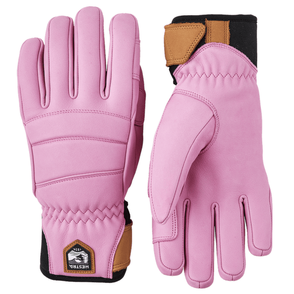 Rukavice Hestra Fall Line - 5 finger Women Cerise