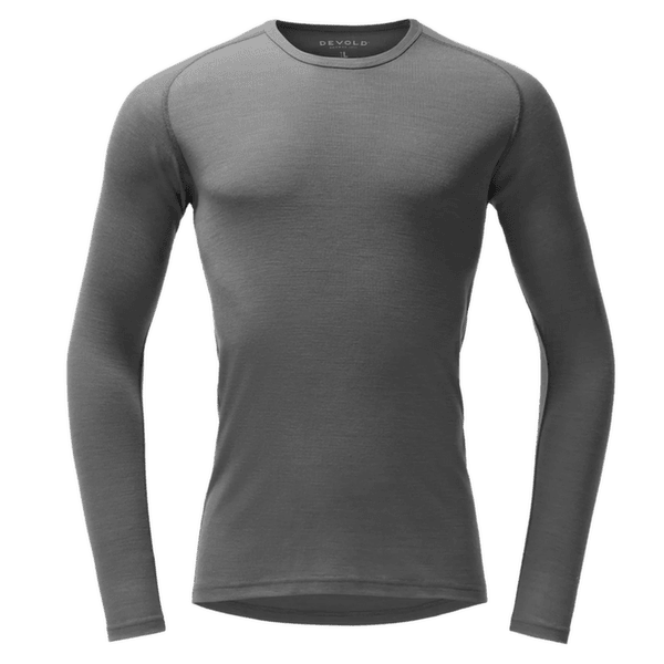 Tričko dlhý rukáv Devold Adventure Merino 190 Shirt Man 830A CASTLEROCK