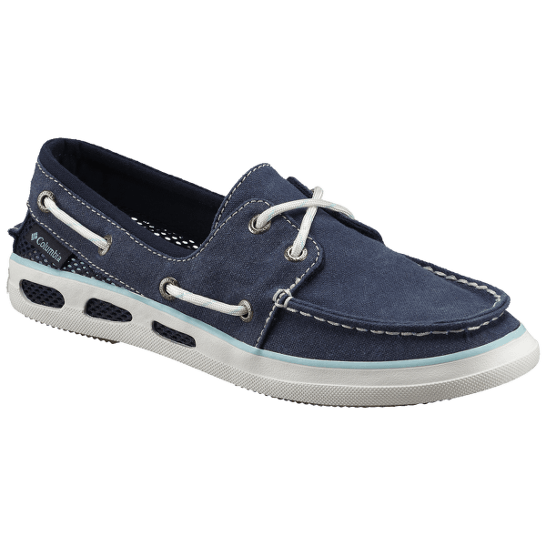 Topánky Columbia Vulc N Vent Boat Canvas Women Collegiate Navy, Candy Mint