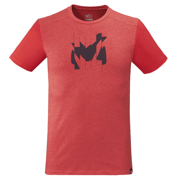 Tričko krátky rukáv Millet Broken Logo Tee SS Men FIRE
