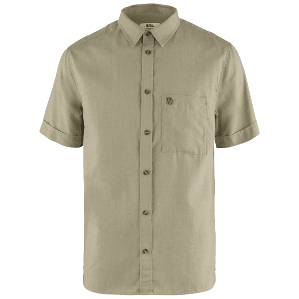 Košeľa krátky rukáv Fjällräven Övik Travel Shirt SS Men Sand Stone
