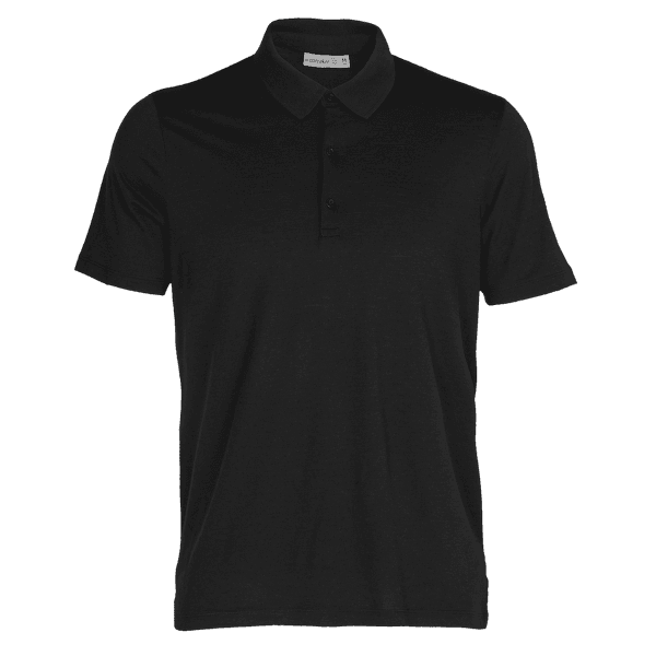 Tričko krátky rukáv Icebreaker Tech Lite II SS Polo Men Black