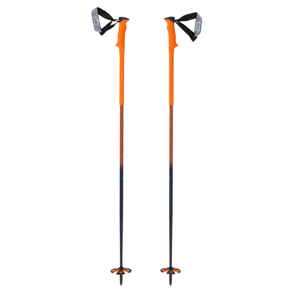 Palice Zag Skis South Poles ORANGE/DARK BLUE