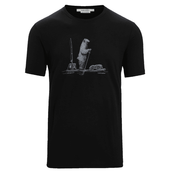 Tričko krátky rukáv Icebreaker Tech Lite II SS Tee Polar Paddle Men Black