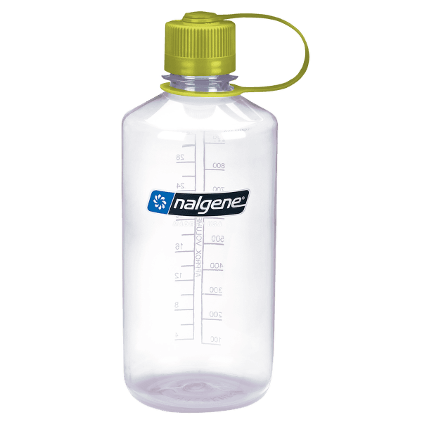 Fľaša Nalgene Narrow Mouth 1000 ml Clear/Green Clos 2021-1432