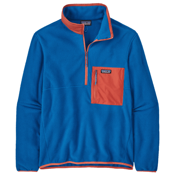 Mikina Patagonia Microdini 1/2 Zip Pullover Men Endless Blue