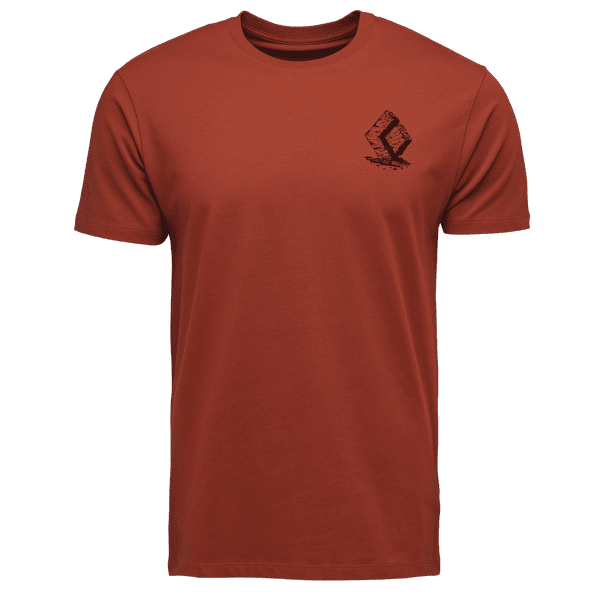 Tričko krátky rukáv Black Diamond Boulder SS Tee Men Burnt Sienna